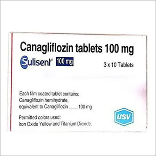 Sulisent 100mg Canagliflozin Tablets IP