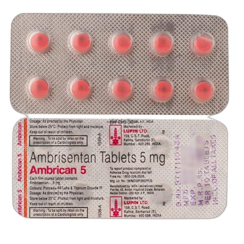 Ambrisitan Ambrisentan Tablets IP