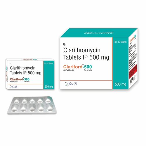 Clariford 500mg Clarithromycin Tablets IP