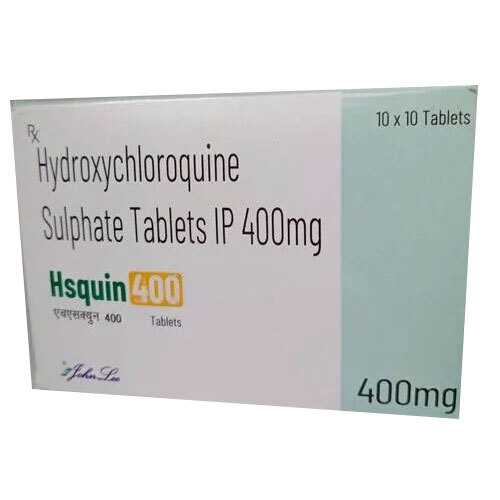 Hydroxychloroquine Sulphate 400mg Tablets IP