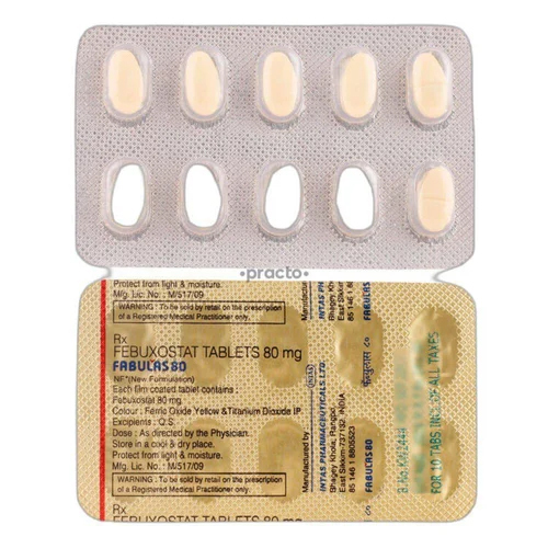 Febuxostat 80mg Tablets IP
