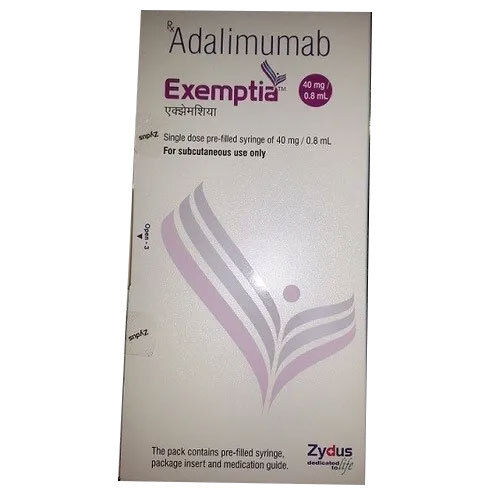 Exemptia 40mg Adalimumab Injection IP