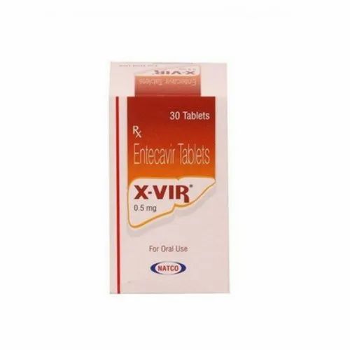 X Vir 0.5mg Entecavir Tablets