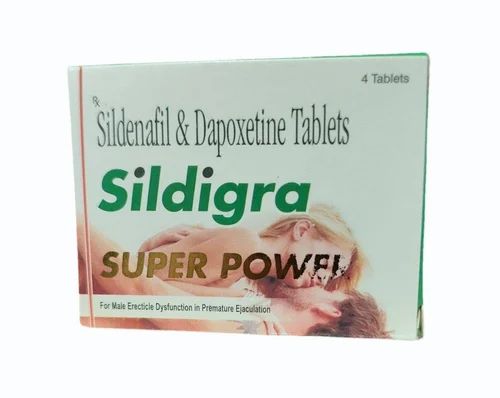 Sildenafil 100mg Dapoxetine 60mg Tablets