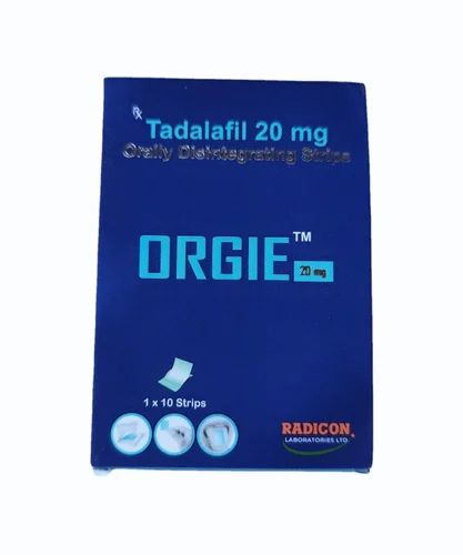 Tadalafil 20mg Orally Disintegrating Strips