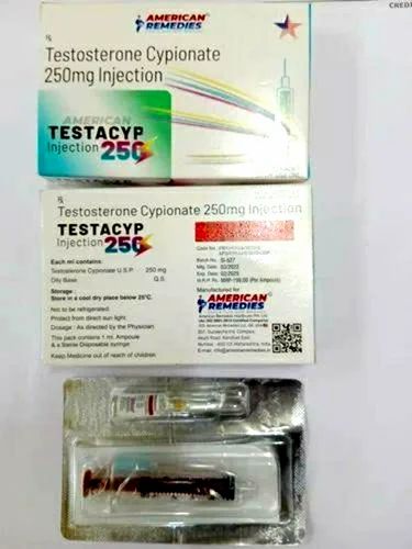 Testosterone Cypionate 250mg Injection