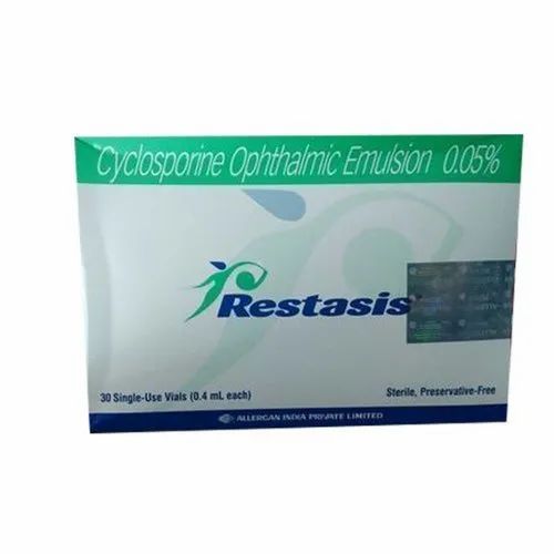 Restasis 0.05% Cyclosporine Eye Drops