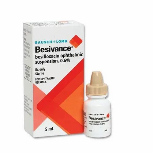 Besivance 0.6% Besifloxacin Eye Drops