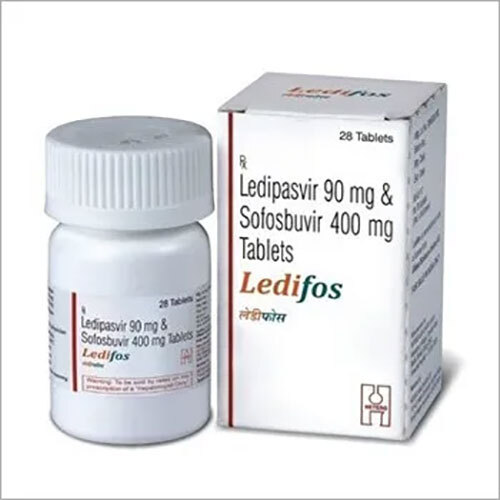 Ledifos Ledipasvir 90mg Sofosbuvir 400mg Tablets IP