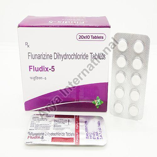Flunarizine Dihydrochloride 5mg Tablets